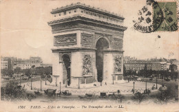 75-PARIS-L ARC DE TRIOMPHE-N°T5322-H/0185 - Arc De Triomphe