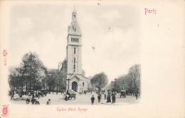 75-PARIS-EGLISE MONT ROUGE-N°T5322-H/0163 - Eglises