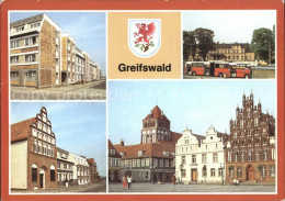 72179066 Greifswald Mecklenburg Vorpommern Neues Wohnensemble Bahnhof Markt Grei - Greifswald