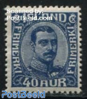 Iceland 1921 40A, Stamp Out Of Set, Mint NH - Nuevos