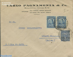 Colombia 1929 Envelope From Colombia To Switzerland, Postal History - Colombia