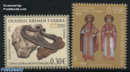 Montenegro 2016 History 2v, Mint NH, History - Religion - Archaeology - History - Religion - Art - Paintings - Archéologie