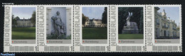 Netherlands - Personal Stamps TNT/PNL 2012 Hartekamp 5v [::::], Mint NH, Castles & Fortifications - Sculpture - Schlösser U. Burgen