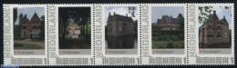 Netherlands - Personal Stamps TNT/PNL 2012 Vosbergen 5v [::::], Mint NH, Castles & Fortifications - Châteaux