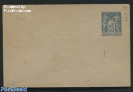France 1882 Envelope 15c, White Cover, Unused Postal Stationary - 1859-1959 Cartas & Documentos