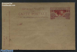 France 1924 Postcard 45c, Art Exposition, Unused Postal Stationary - Storia Postale