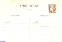 France 1945 Postcard 2.5Fr, Unused Postal Stationary - Cartas & Documentos