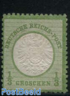 Germany, Empire 1872 1/3Gr, Stamp Out Of Set, Unused (hinged) - Ongebruikt