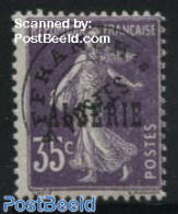 Algeria 1924 35c, Precancel, Stamp Out Of Set, Mint NH - Unused Stamps