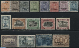 Belgium 1919 Military Post In Rheinland (Allemagne Duitschland Overprints) 17v, Mint NH - Nuevos