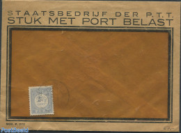 Netherlands 1943 Envelope From The Netherlands, Postage Due 2.5cent, Postal History - Cartas & Documentos