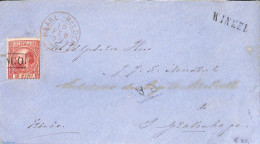 Netherlands 1869 Letter From WINKEL To 's-Gravenhage (postm. HAARL.-HELDER), Postal History - Brieven En Documenten