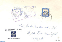 Netherlands 1961 Envelope To Utrecht, Postage Due 24c, Postal History - Brieven En Documenten