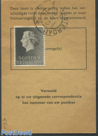 Netherlands 1955 Postbox Card With Nvph No.639, Postal History - Storia Postale