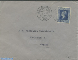 Netherlands 1946 Envelope With Nvph No.434, Postal History, History - Kings & Queens (Royalty) - Brieven En Documenten