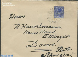 Netherlands 1928 Envelope With Nvph No.185, Postal History - Briefe U. Dokumente