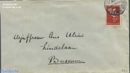 Netherlands 1936 Envelope To Bussum With Nvph No.291, Postal History - Storia Postale