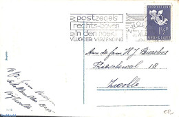 Netherlands 1936 Postcard To Zwolle With Nvph No.289, Postal History - Brieven En Documenten