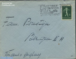 Netherlands 1936 Envelope With Nvph No.290, Postal History - Cartas & Documentos