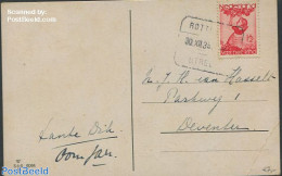 Netherlands 1935 Postcard To Deventer With Nvph No.279, Postal History - Lettres & Documents