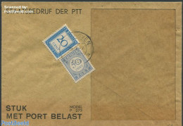 Netherlands 1949 Postage Due 20c And 50c, Postal History - Cartas & Documentos