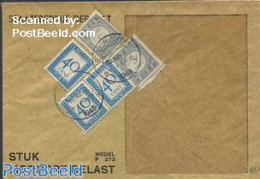 Netherlands 1948 Postage Due 3x40 Cent And 2x3 Cent, Postal History - Covers & Documents