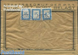 Netherlands 1948 Postage Due 2x15c And 40c, Postal History - Brieven En Documenten