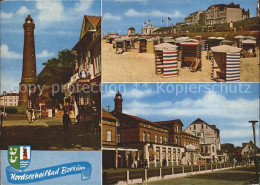 72179025 Borkum Nordseebad Strand Stadt Leuchtturm Borkum - Borkum