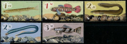 New Zealand 2017 Native Freshwater Fish 5v, Mint NH, Nature - Fish - Unused Stamps