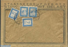 Netherlands 1949 Postage Due 2x40c,7c And 10c, Postal History - Storia Postale
