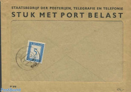 Netherlands 1953 Postage Due 5c, Postal History - Cartas & Documentos