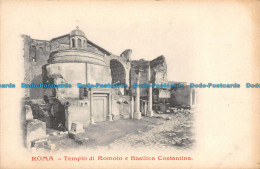 R113732 Roma. Tempio Di Romolo E Basilica Costantina. B. Hopkins - Monde