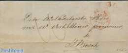 Netherlands 1866 Mini Envelope To Den Bosch, Postal History - Covers & Documents