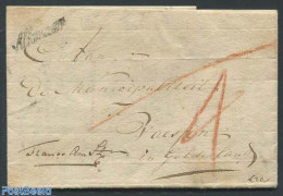 Netherlands 1798 Folding Letter From Alkmaar To Gelderland, Postal History - ...-1852 Préphilatélie