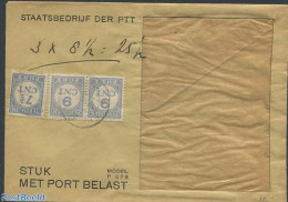 Netherlands 1947 Postage Due 2x 6c And 7.5c, Postal History - Covers & Documents