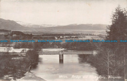 R114278 Bridge And River Spey. Kingussie. Caledonia. No 29034 - Monde