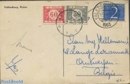 Belgium 1950 Postcard To Antwerpen, Postal History - Brieven En Documenten
