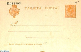 Spain 1910 Postcard 10Cs, Bottomline 57mm, Unused Postal Stationary - Cartas & Documentos