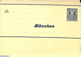 Germany, Empire 1890 Wrapper, Local Post Munich, Unused Postal Stationary - Brieven En Documenten