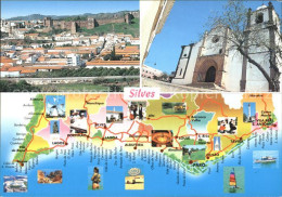 72178970 Silves Karte Stadt Silves - Otros & Sin Clasificación