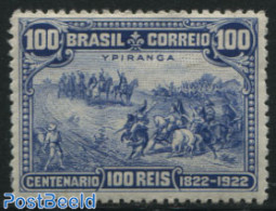 Brazil 1921 300R, Stamp Out Of Set, Mint NH, History - Nature - Militarism - Horses - Nuovi
