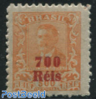 Brazil 1927 700R On 500R, Stamp Out Of Set, Mint NH - Neufs