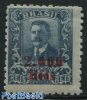 Brazil 1928 2000R On 200R, Stamp Out Of Set, Mint NH - Ongebruikt