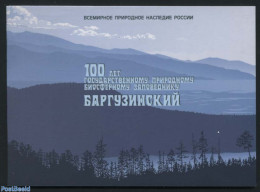 Russia 2016 Barguzinski Park Booklet, Mint NH, Nature - Animals (others & Mixed) - National Parks - Stamp Booklets - Natur
