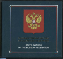Russia 2016 State Awards Prestige Booklet, Mint NH, History - Decorations - Militaria