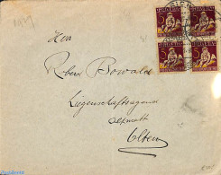Switzerland 1927 Envelope From Switzerland, Postal History - Briefe U. Dokumente