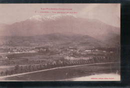 Cpa 66 Prades Vue Générale Et Canigou - Prades