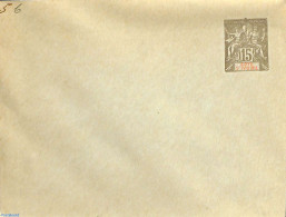 Ivory Coast 1901 Envelope 15c, 122x95mm, Unused Postal Stationary - Briefe U. Dokumente