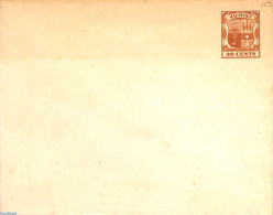 Mauritius 1897 Envelope 36c, 134x107mm, Unused Postal Stationary, History - Transport - Coat Of Arms - Ships And Boats - Boten