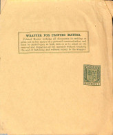 Mauritius 1909 Wrapper 3c, New Coat Of Arms, Unused Postal Stationary - Mauritius (1968-...)